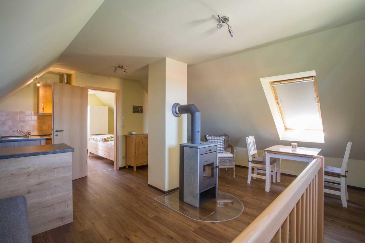 Ferienhof Olbasee Kleinsaubernitz Bagian luar foto