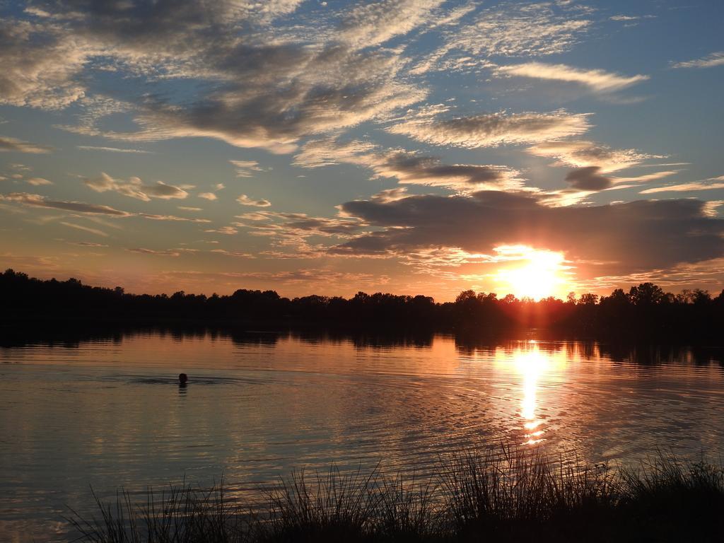 Ferienhof Olbasee Kleinsaubernitz Bagian luar foto